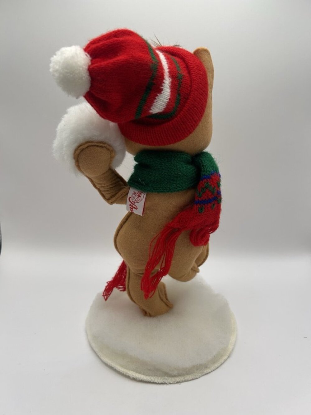 Annalee Brown Bear Snowball Collectible Doll Xmas Christmas Decor Plush Gift - Picture 10 of 13